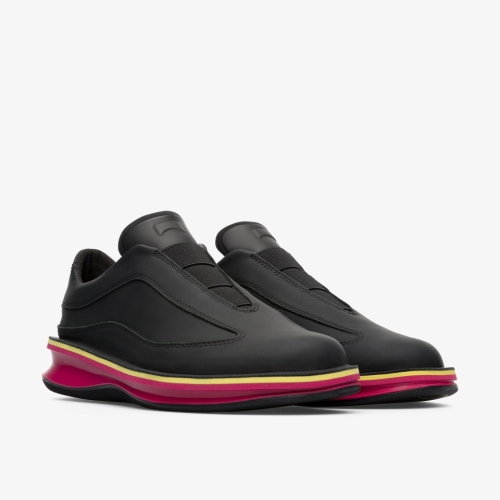 Camper Rolling Womens Sneakers US-34176 Black / Pink Online Sale